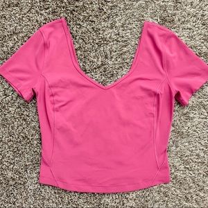 LULULEMON align t-shirt (size 6)